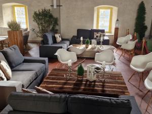 Wood Stehkube inkl. Sansevieria 2